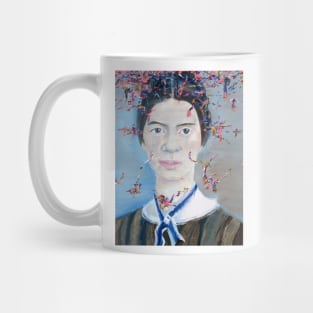 EMILY DICKINSON oil portrait Mug